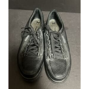 Mephisto Women’s 10 Trampolin Air Relax Black Leather Oxfords Comfort Walking
